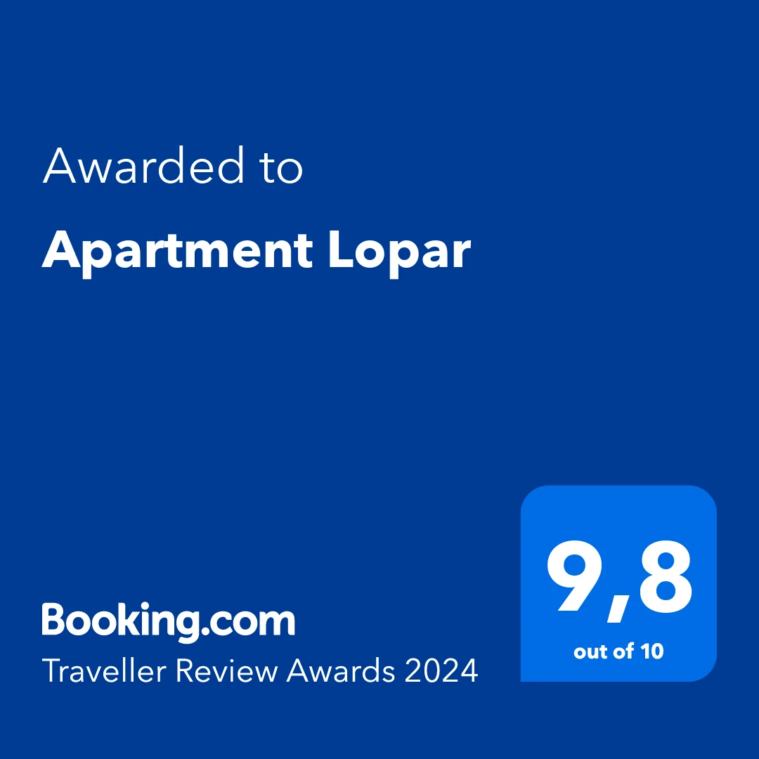 Apartments in Lopar, island Rab, Croatia