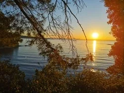 Sandy beach in Lopar, island Rab, Croatia